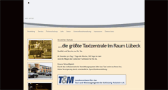 Desktop Screenshot of luebecker-funktaxen.de